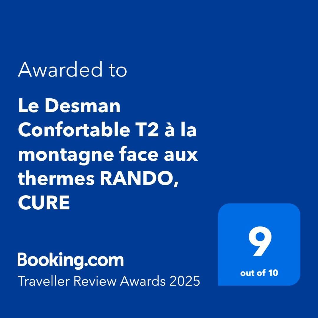 "Le Desman" Confortable T2 A La Montagne Face Aux Thermes Rando, Cure Олю-ле-Бен Экстерьер фото